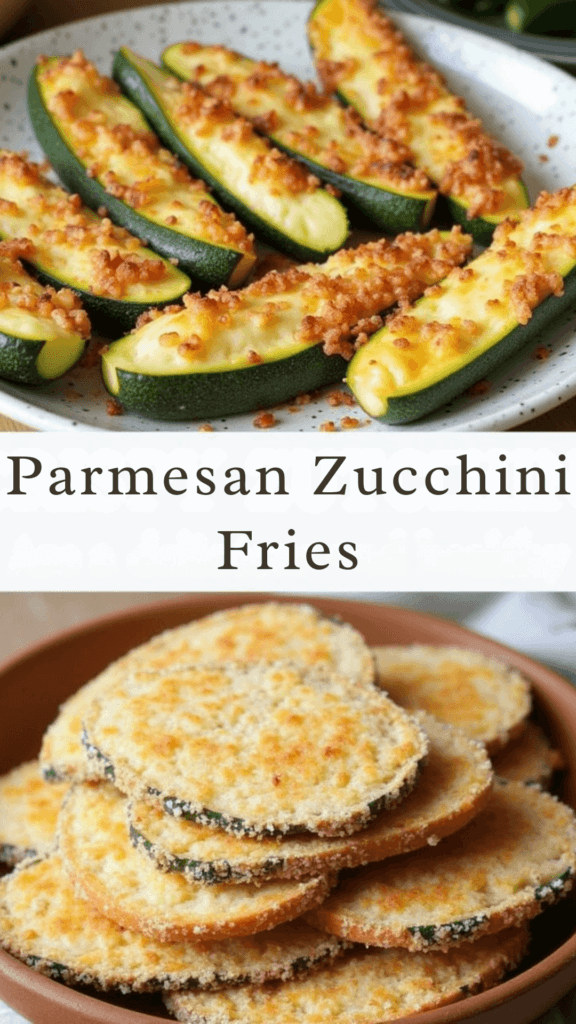 Parmesan Zucchini Fries