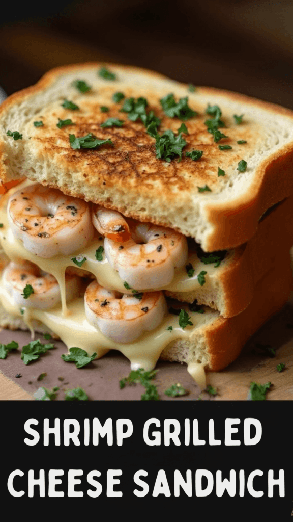 Shrimp Grilled Cheese Sandwich