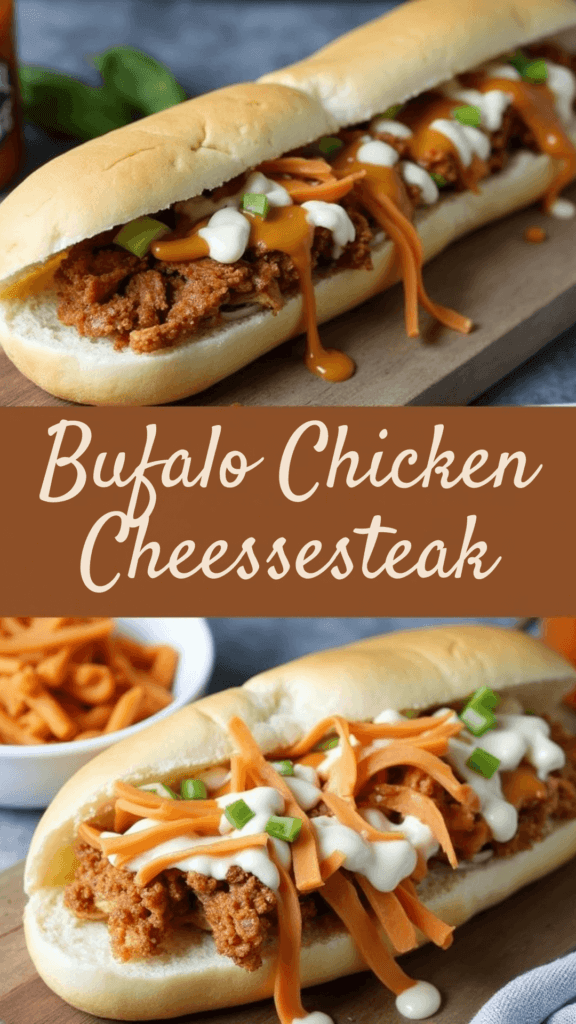 Buffalo Chicken Cheesesteak