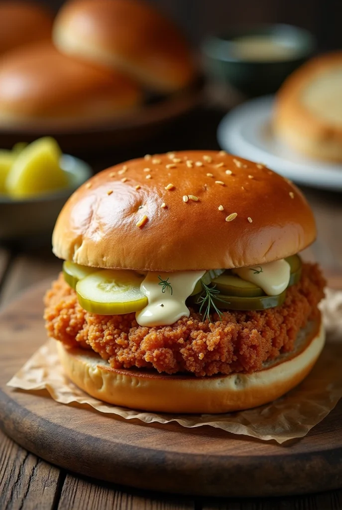 Chicken Crunch Combo with Toasted Bun Bliss