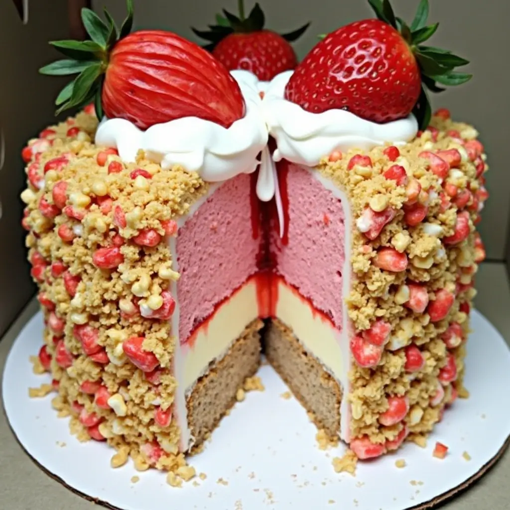  Strawberry Shortcake Cheesecake