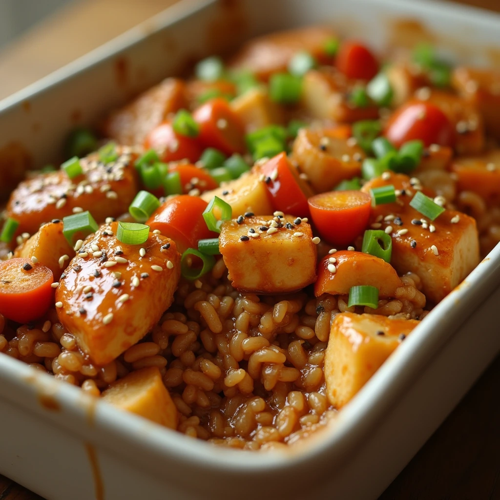 Teriyaki Chicken Casserole